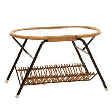 Afbeelding in Gallery-weergave laden, Rotan bijzettafel Eline