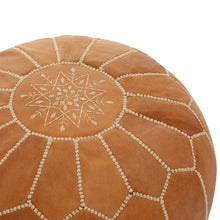 Afbeelding in Gallery-weergave laden, Poef Cognac