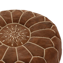 Afbeelding in Gallery-weergave laden, Poef Donker Bruin