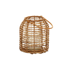 Afbeelding in Gallery-weergave laden, Windlicht Rotan laag