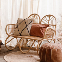 Afbeelding in Gallery-weergave laden, Kussen ruit Zwart Wit